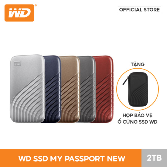 Ổ cứng di động SSD Western My Passport 1TB - 2TB - 4TB 